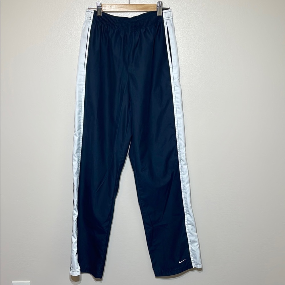 2000s Nike Track Pants Navy Blue